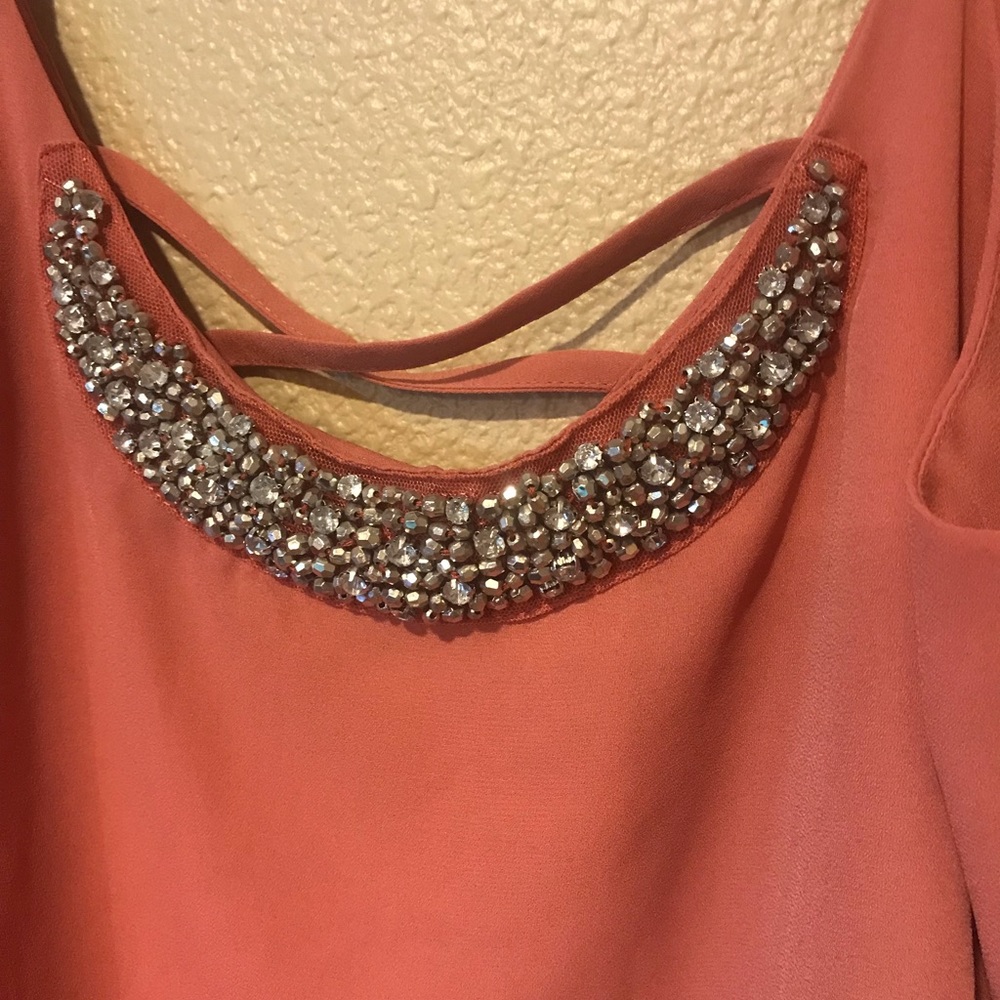 Stone Embroidered Tank - Picture 2 of 4